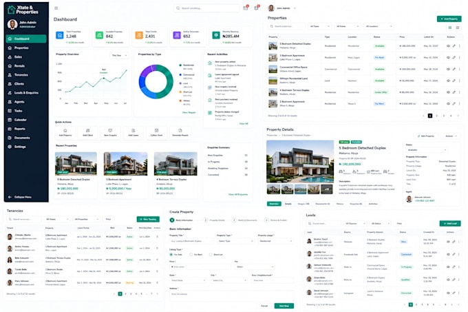 develop real estate property marketplace