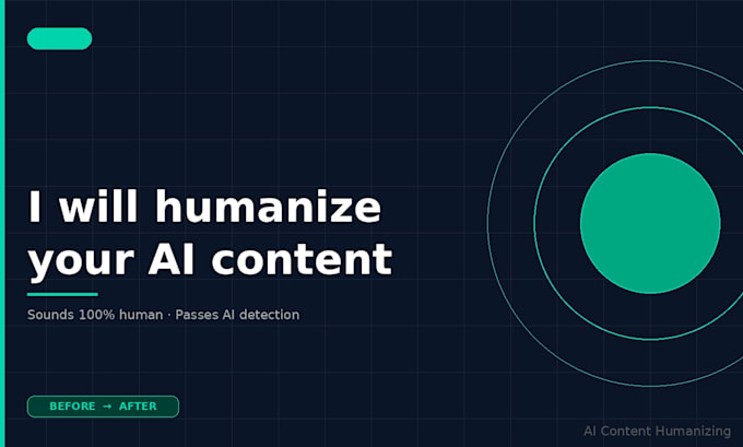 humanize ai content and make it sound human