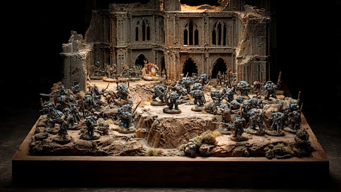 paint your warhammer 40k and fantasy miniatures