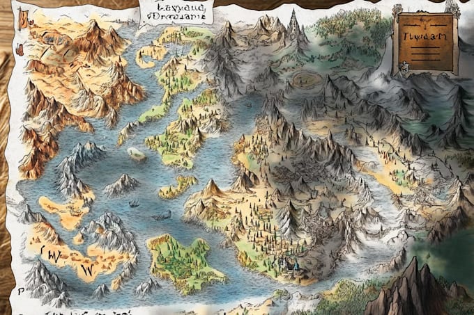 draw modern map illustrations with clean visuals
