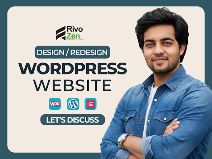 design redesign wordpress website, website development as a full stack developer
