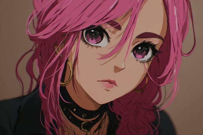 do a anime character
