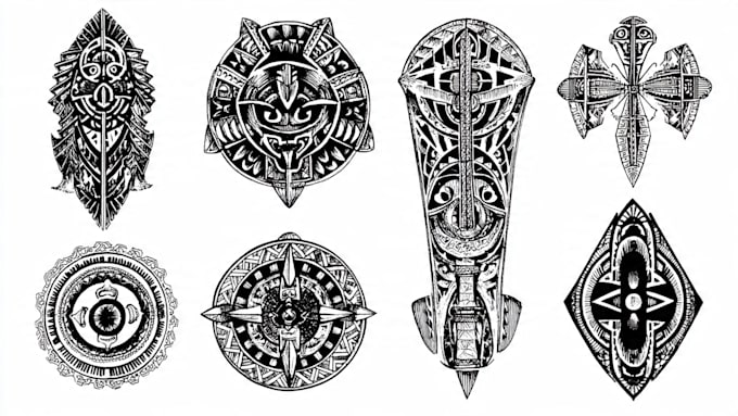 design your polynesian tribal tattoo
