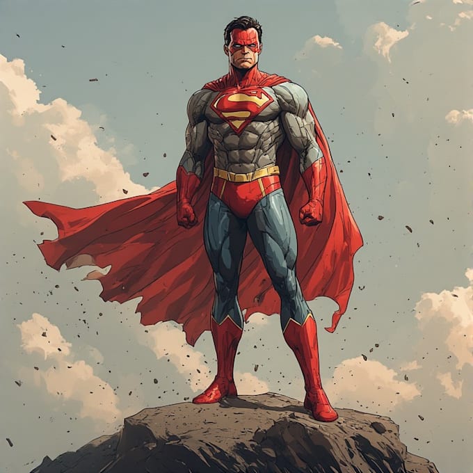 do a superhero character