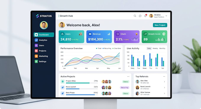 design intuitive UI UX for saas and startups