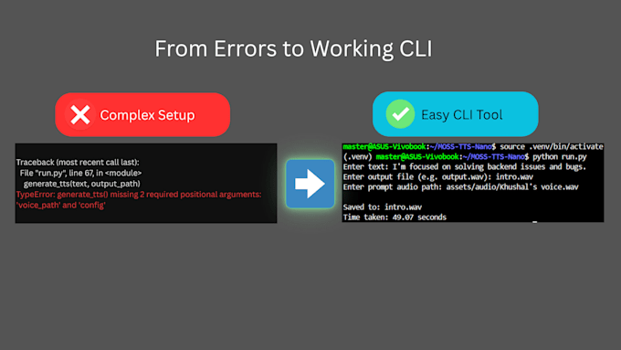 debug and fix your python or fastapi backend issues