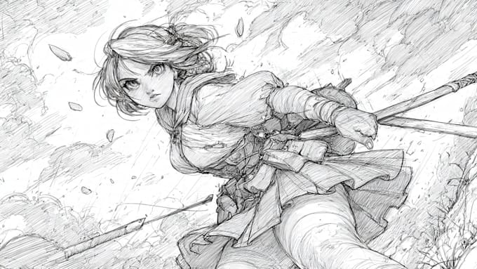 sketch you anime sketch art