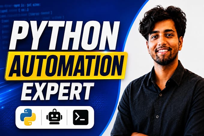 write custom python automation scripts, bots and cli tools