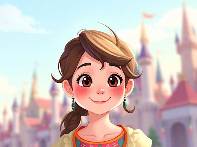 turn your portrait in disney style