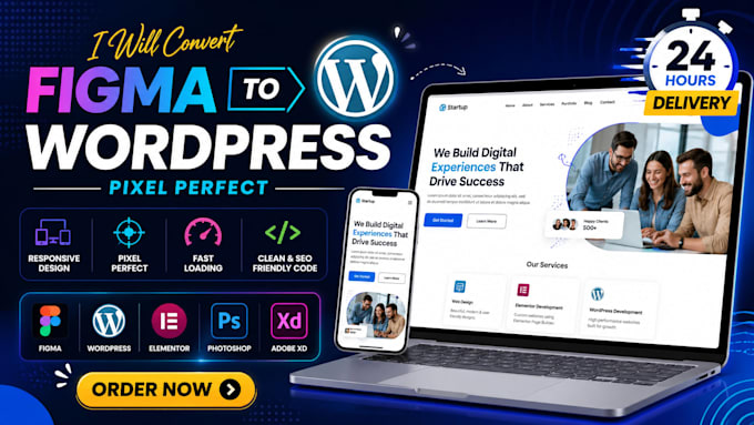 convert figma to wordpress with clean, optimized code