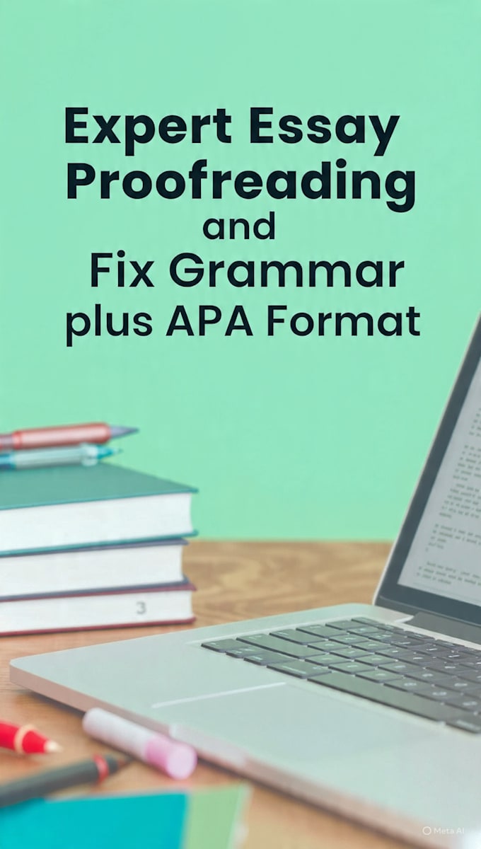 professionally proofread and edit essays with apa 7th format