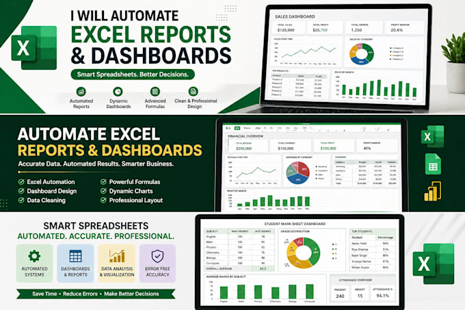 build smart automated excel reporting systems