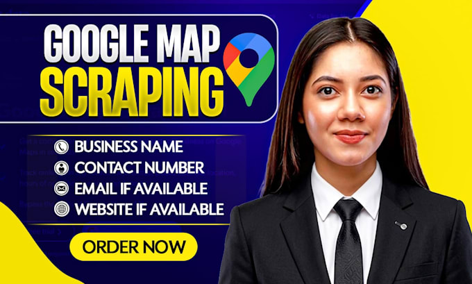do google map scraping for b2b lead generation with emails