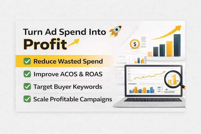 setup and manage your amazon PPC sponsored ads campaign for maximum ROI