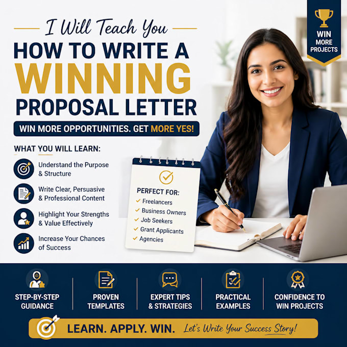 teach you how to write a winning proposal letter
