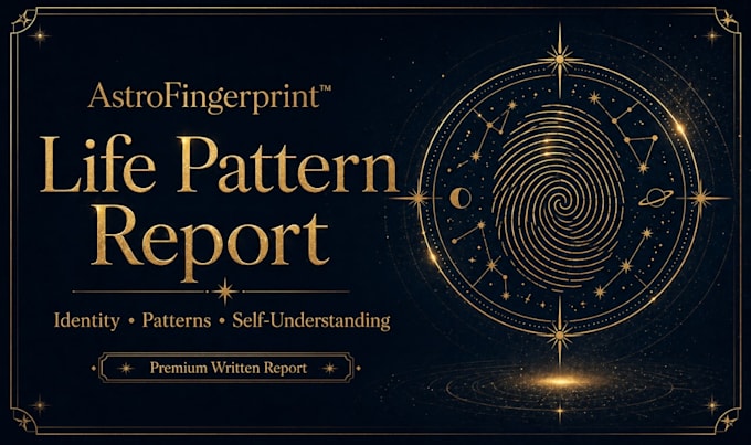 create your astrofingerprint life pattern report