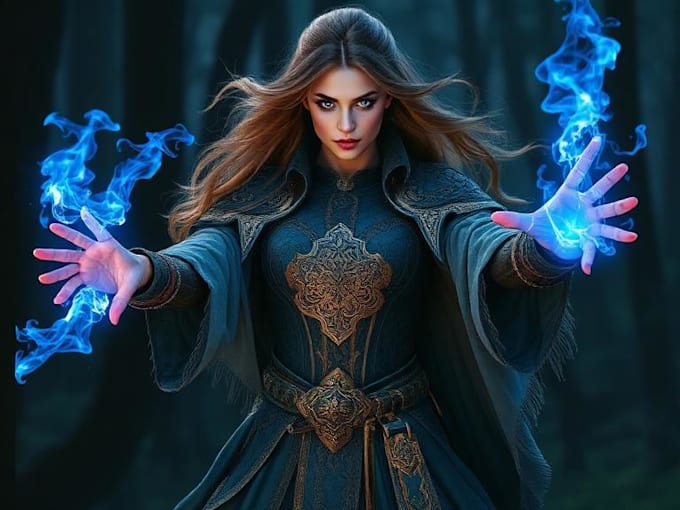 Design character drawings for fantasy concept art and dnd fanart by ...