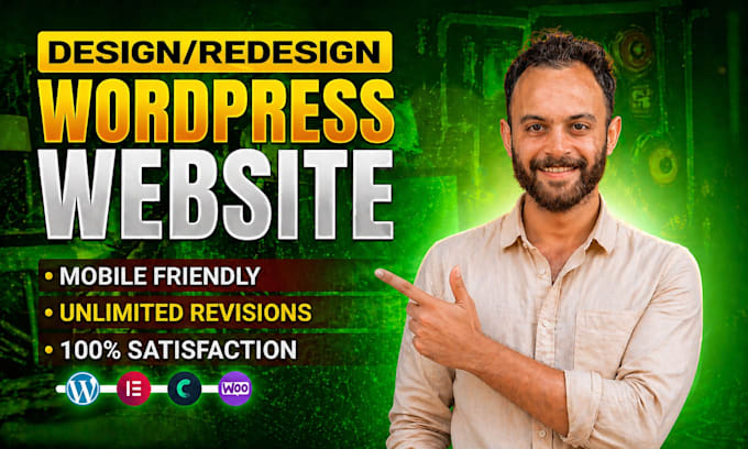design a custom wordpress website for your business