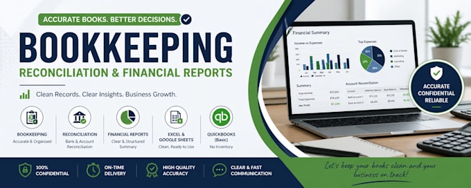 manage bookkeeping, ap ar, and reconciliation in excel