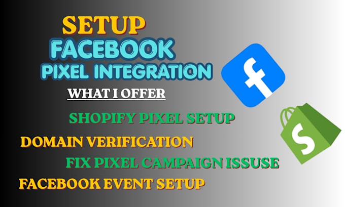 fix facebook meta pixel, setup fb event tracking and shopify pixel integration