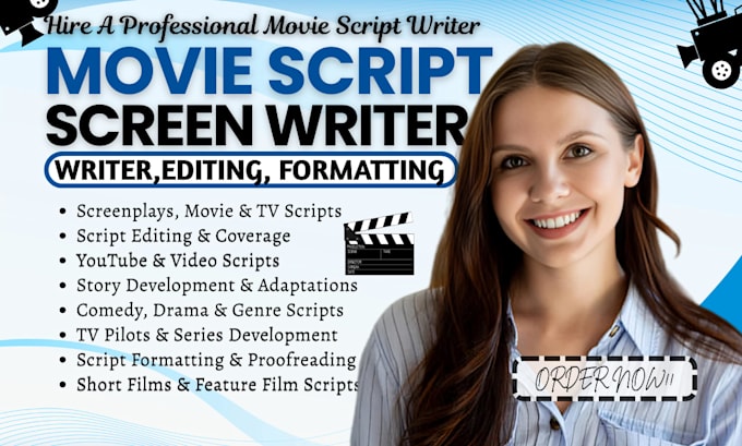 write movie script screenwriting comedy scripts podcast script, script coverage