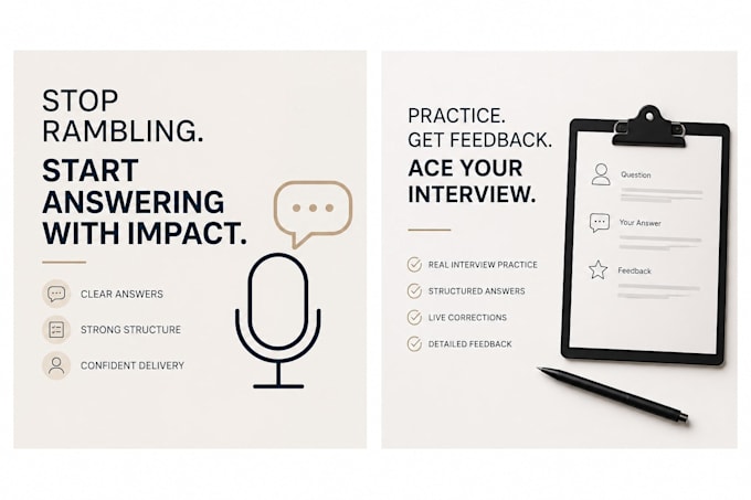 help you speak clearly and confidently in interviews
