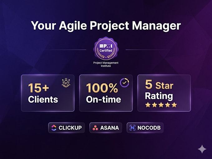 be your agile project manager