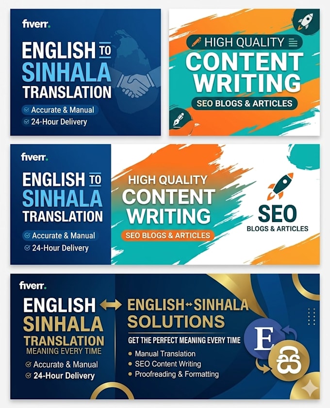 do writing and translate and contents