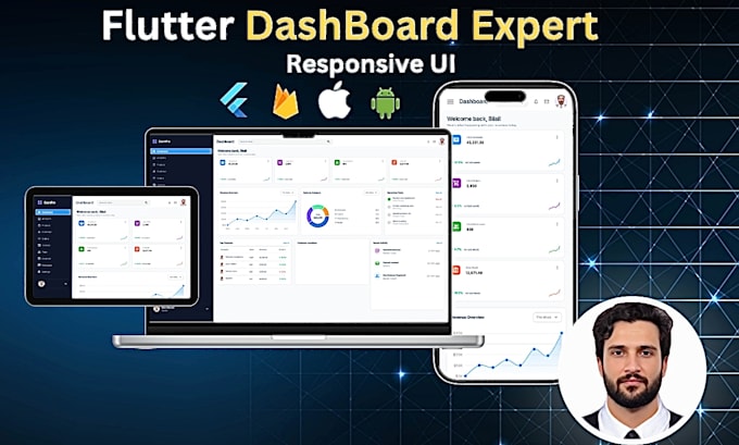 build a saas dashboard for your flutter application