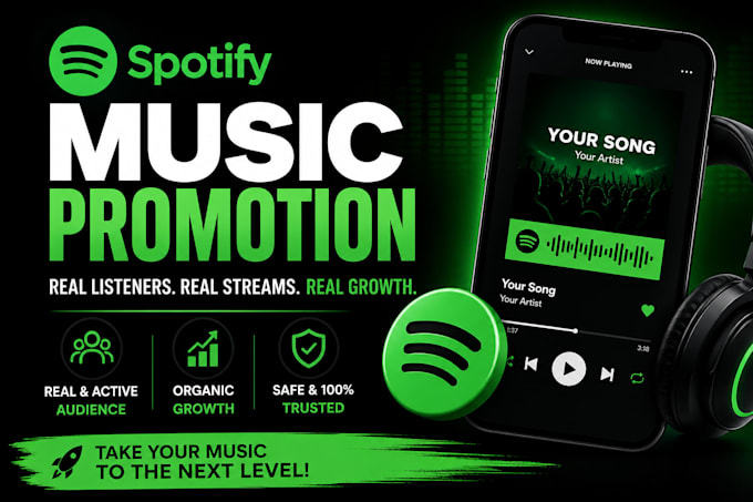 spotify music promotion and spotify  promotion