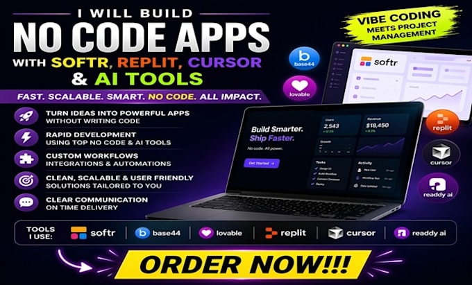 build no code app with base44, replit, lovable, ai tool for pharmacies and lab