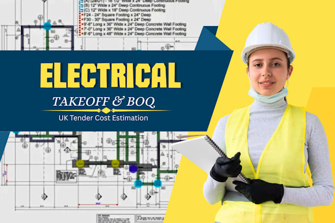 do cost estimation, electrical takeoff, boq, for tender and bids