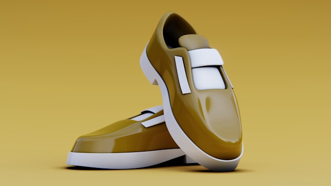 create high quality 3d sneaker animation and shoe modeling