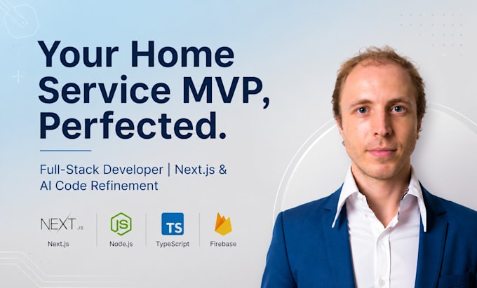 build your home service mvp website with next js and ai codebase