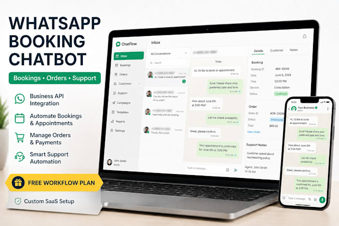 create e commerce business best saas web application for whatsapp ai automation