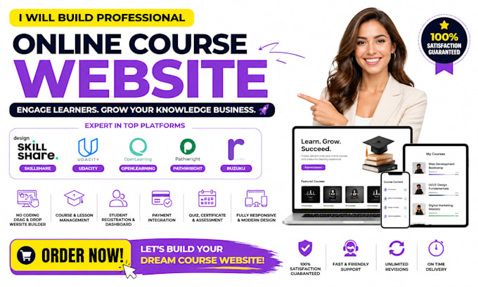 design skillshare udacity openlearning pathwright ruzuku online course website