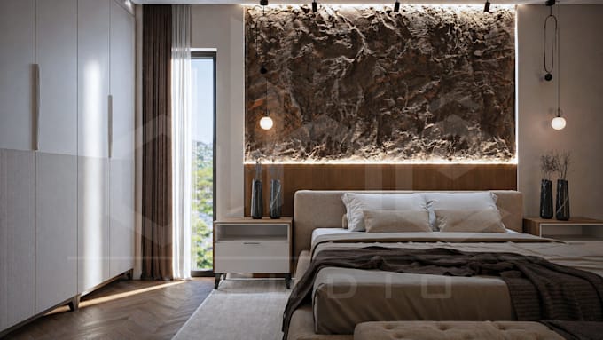 provide express high quality 3d rendering for a single space