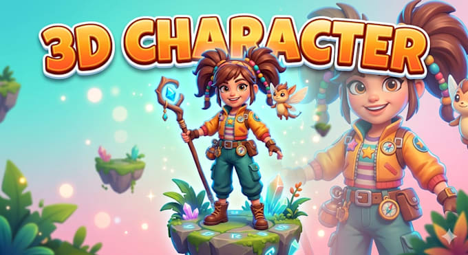 create a custom 3d character