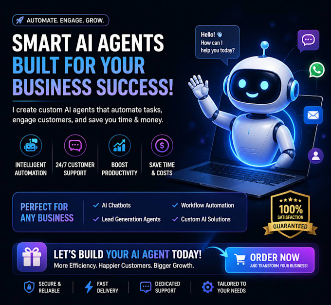 develop you an aichatbots for customer support