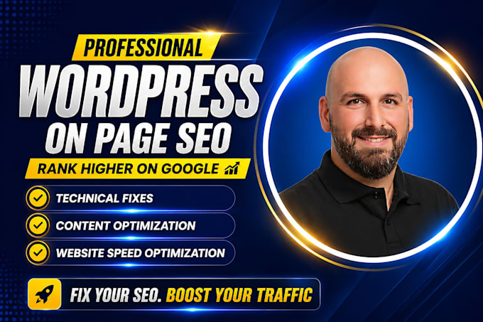 do on page SEO, off page and technical optimization of wordpress website