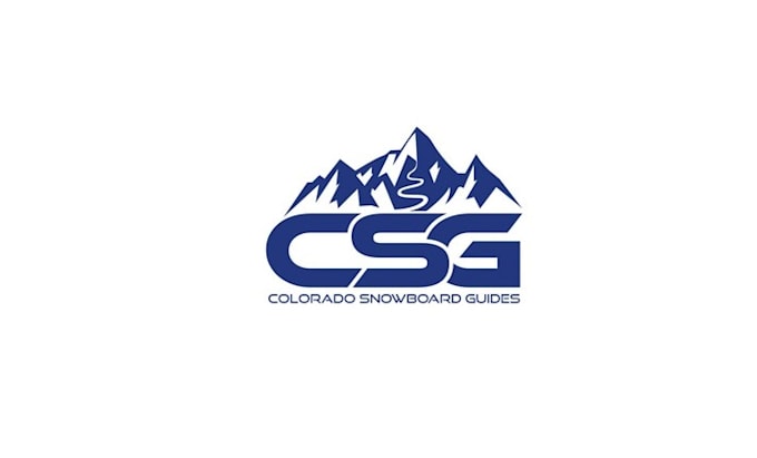 make glamorous logo for snowboard specific guide service