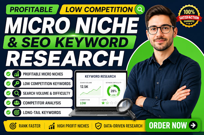 do profitable low competition micro niche and SEO keyword research