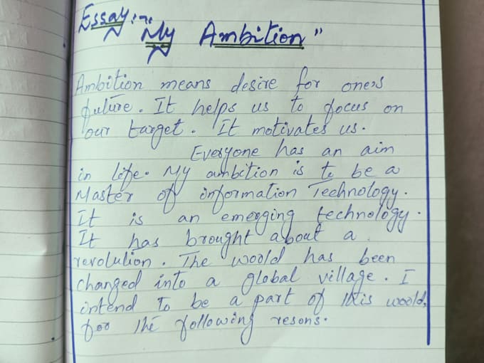provide professional assignment writing and handwriting service