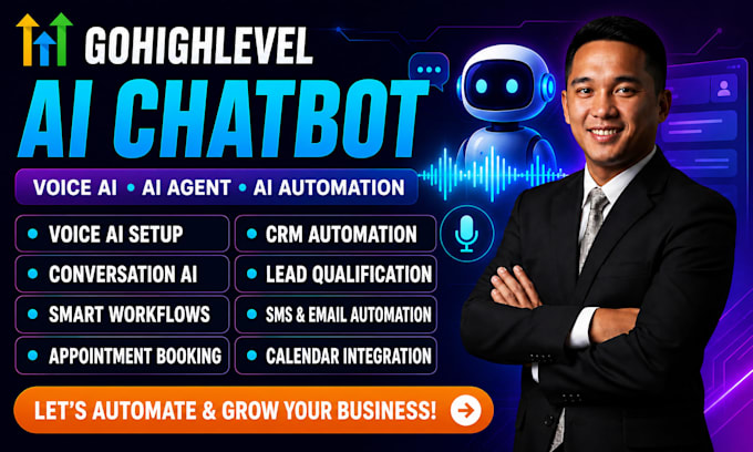 gohighlevel ai chatbot voice ai gohighlevel ai agent gohighlevel automation va