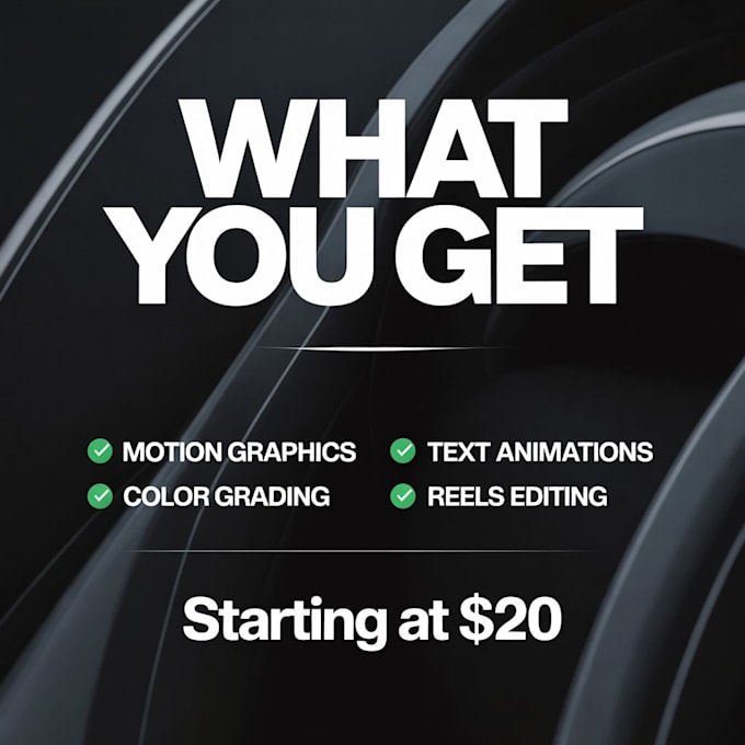 professionally edit your video ad or brand video