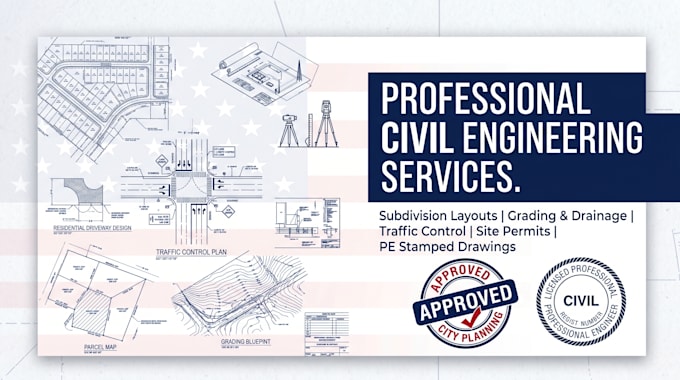 design traffic control driveway plan subdivision and parcel layout texas florida