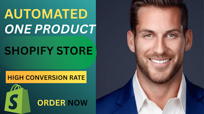 design high converting shopify one product store