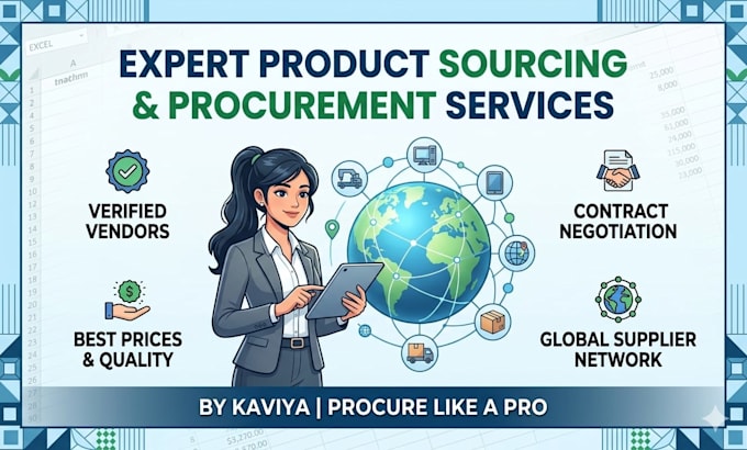 do expert product sourcing and vendir management