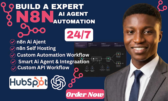 build n8n ai agents custom API integrations and enterprise automation