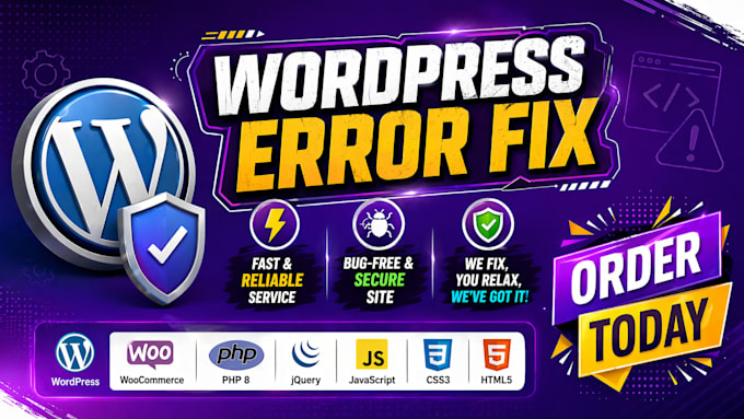 fix wordpress bugs, white screen, and critical errors